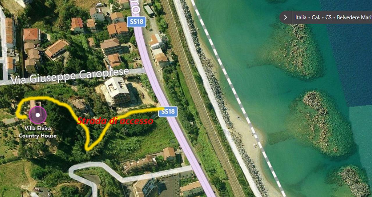 Villa Elvira Country House Belvedere Marittimo Exterior foto